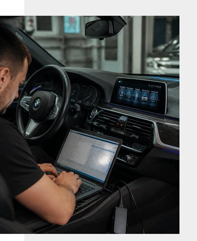 Русификация мультимедиа BMW для авто под ключ в Сосновом Боре