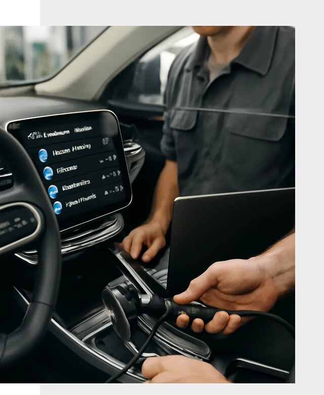 Установка приложений Geely для мультимедиа автомобиля в Сосновом Боре