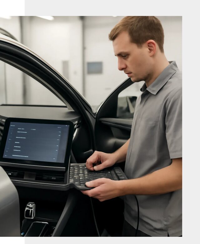 Русификация мультимедиа автомобилей Lynk Co в Сосновом Боре